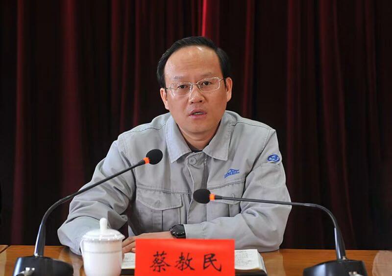 加快推动  化工企业高质量发展——SBOBET利记总经理、党委副书记、副董事长蔡教民进建二十大体味文章