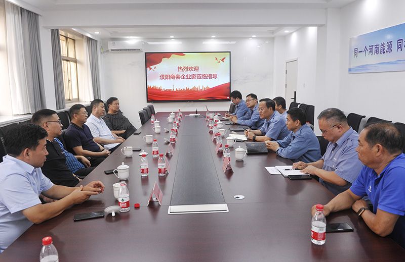 濮阳商会企业家到SBOBET利记参观互换