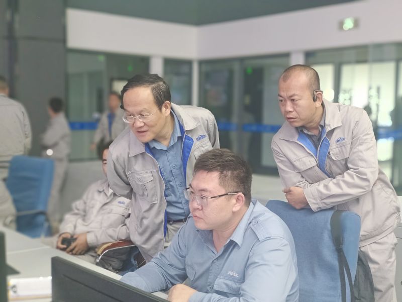 蔡教民到一线查抄慰问