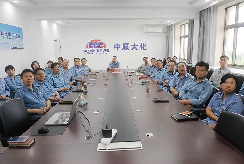 濮阳园区组织收听收看留想抗战成功80周年大会