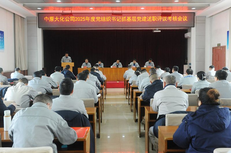 SBOBET利记公司党委召开2025年度党组织书记抓基层党建述职评议查核会议